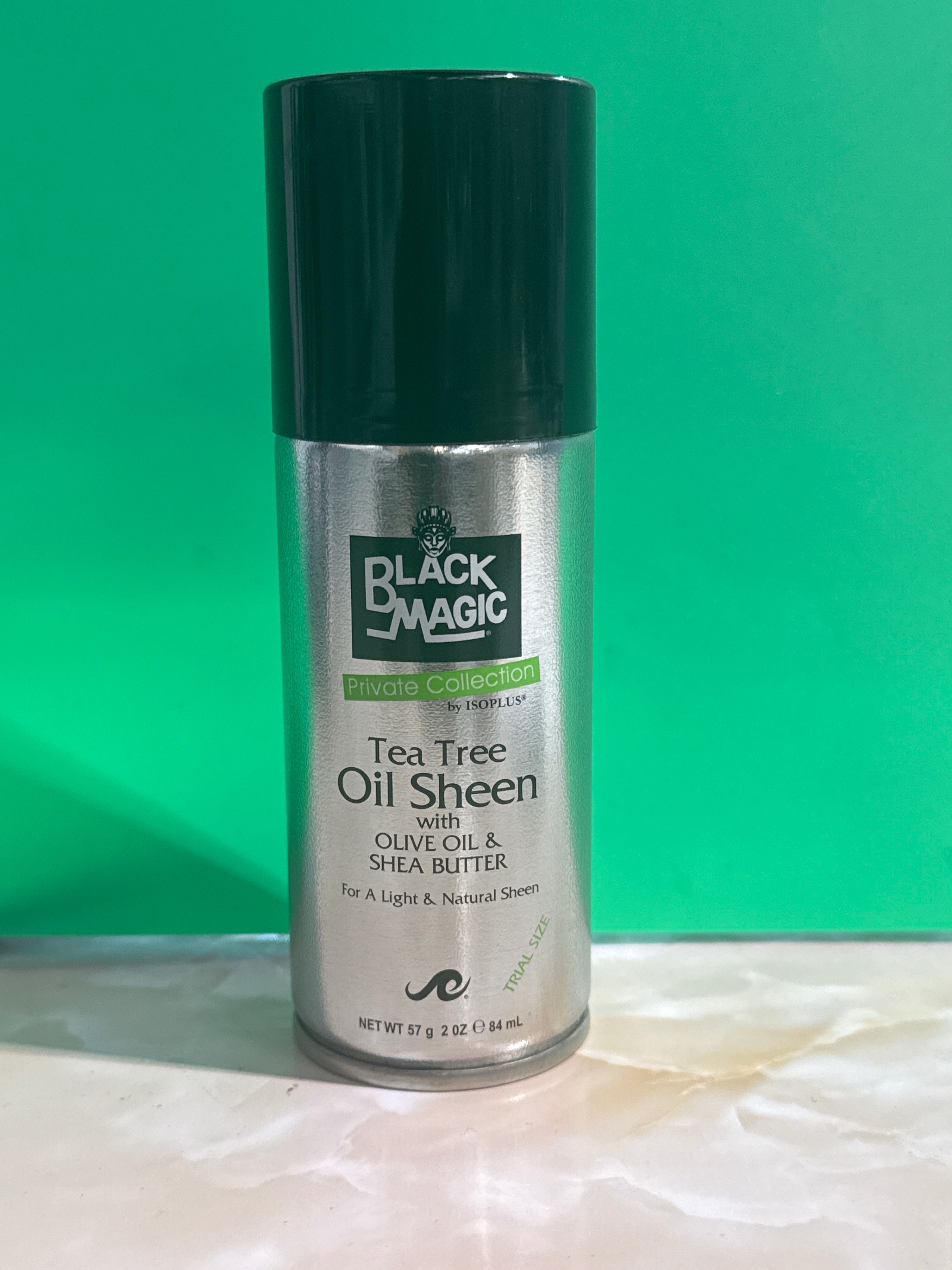 BLACK MIGIC TEA-TREE OIL SHEEN Bogolo hair & beauty Supply