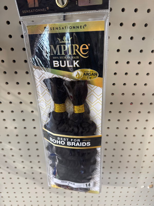 SENSATIONNEL EMPIRE BULK 100%HUMAN HAIR
