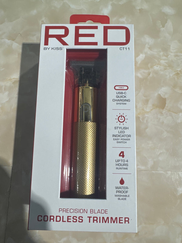 RED CORDLESS TRIMMER Bogolo hair & beauty Supply
