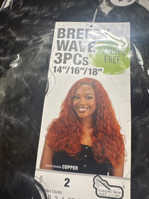 SHAKE-N-GO QRGANIQUE MASTERMIX 3-PCS HAIR BUNDLE