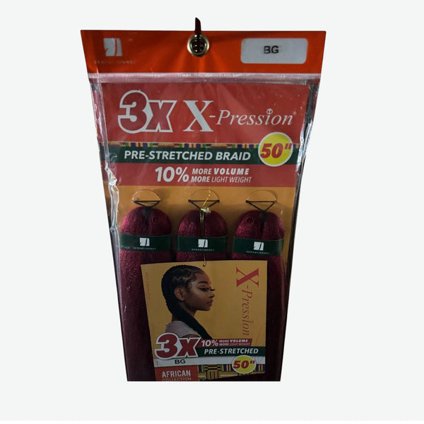SENSATIONNEL PRE-STRETCHED BRAID 3X