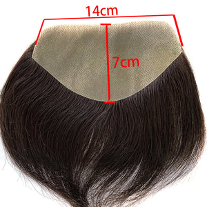 Front Men Toupee Human Hair Piece