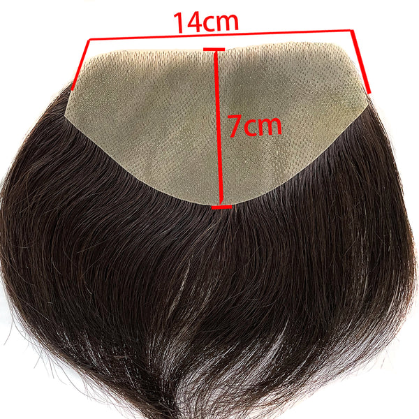 Front Men Toupee Human Hair Piece