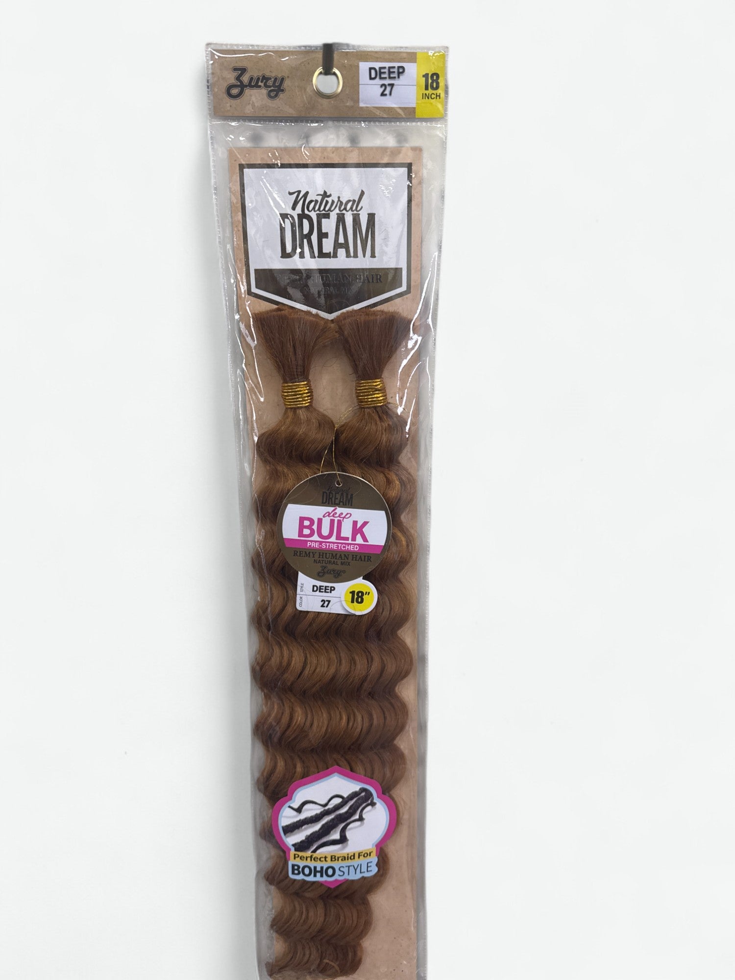 ZURY BULK PRE-STRETCHED REMY HUMAN HAIR