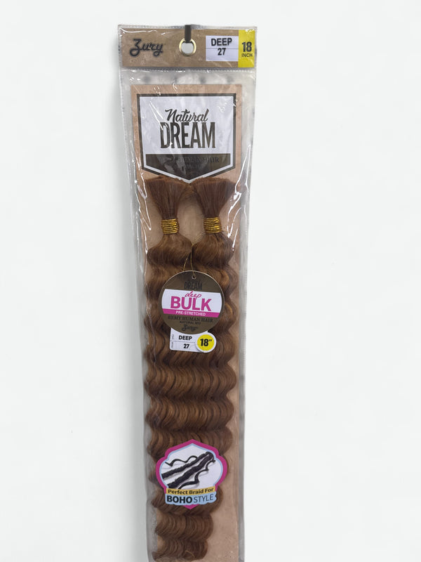 ZURY BULK PRE-STRETCHED REMY HUMAN HAIR