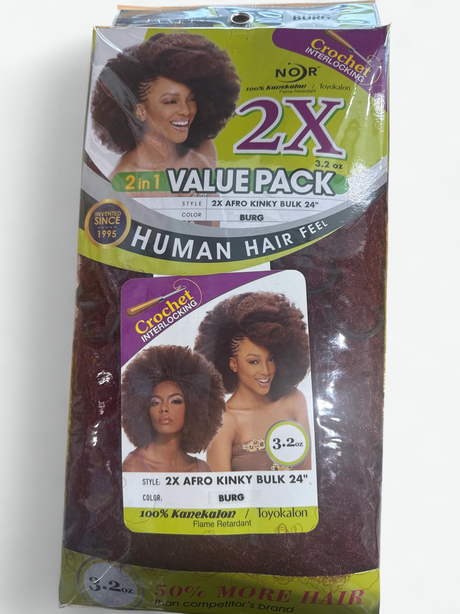 JANET COLLECTION 2X NOR  CROCHET BRAID