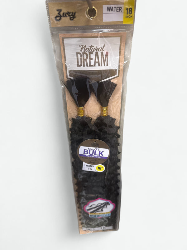 ZURY BULK PRE-STRETCHED REMY HUMAN HAIR