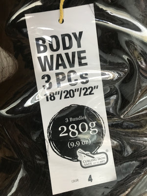 SHAKE-N-GO QRGANIQUE MASTERMIX 3-PCS HAIR BUNDLE