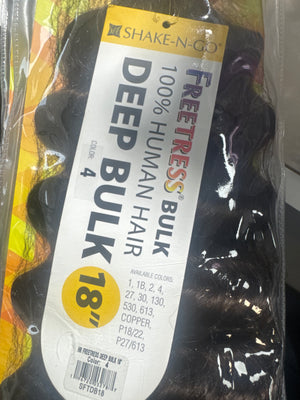 SHAKE N GO FREETRESS 100% HUMAN HAIR