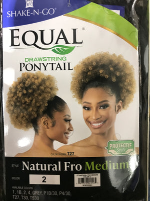 SHAKE N GO PONYTAILS