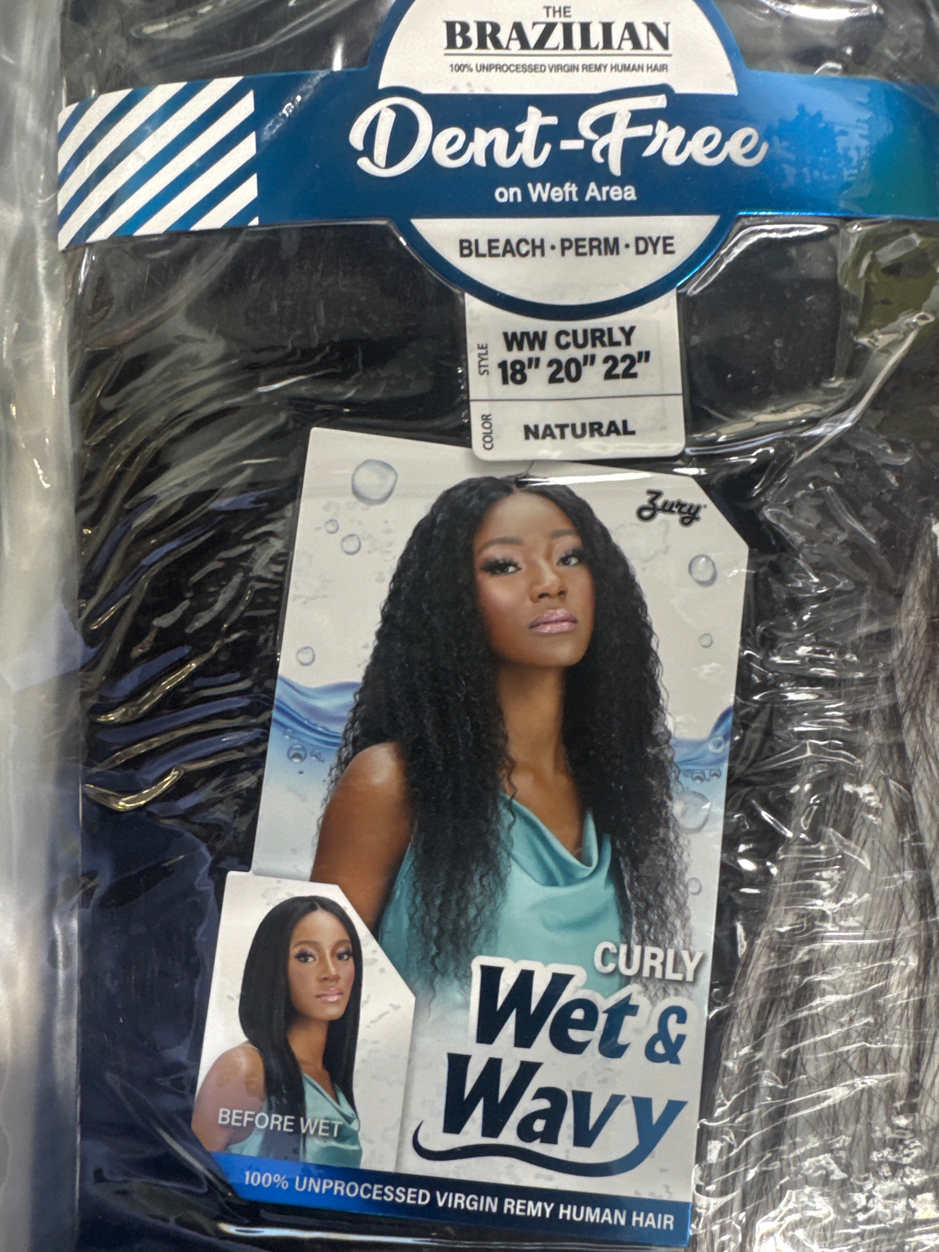 ZURY BRAZILIAN UNPROCESSED HUMAN HAIR