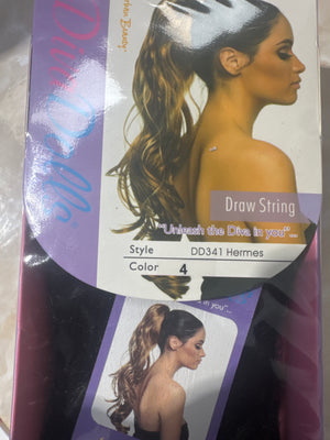 DIVA DOLLS DRAWSTRING PONYTAILS