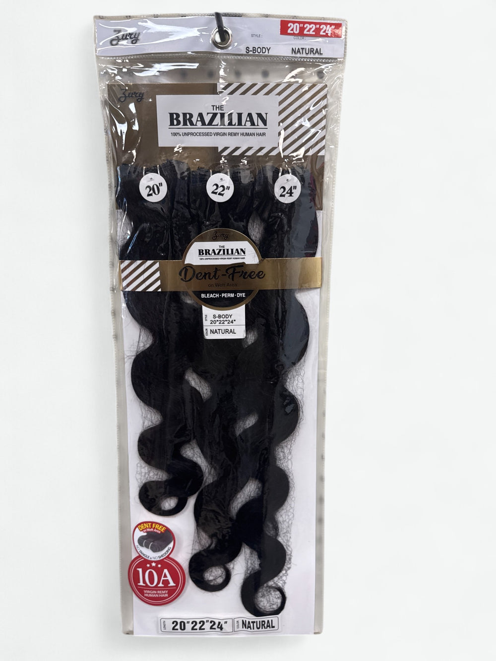 ZURY BRAZILIAN UNPROCESSED HUMAN HAIR