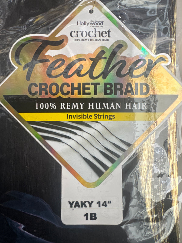 HOLLYWOOD CROCHET 100% REMY HUMAN HAIR