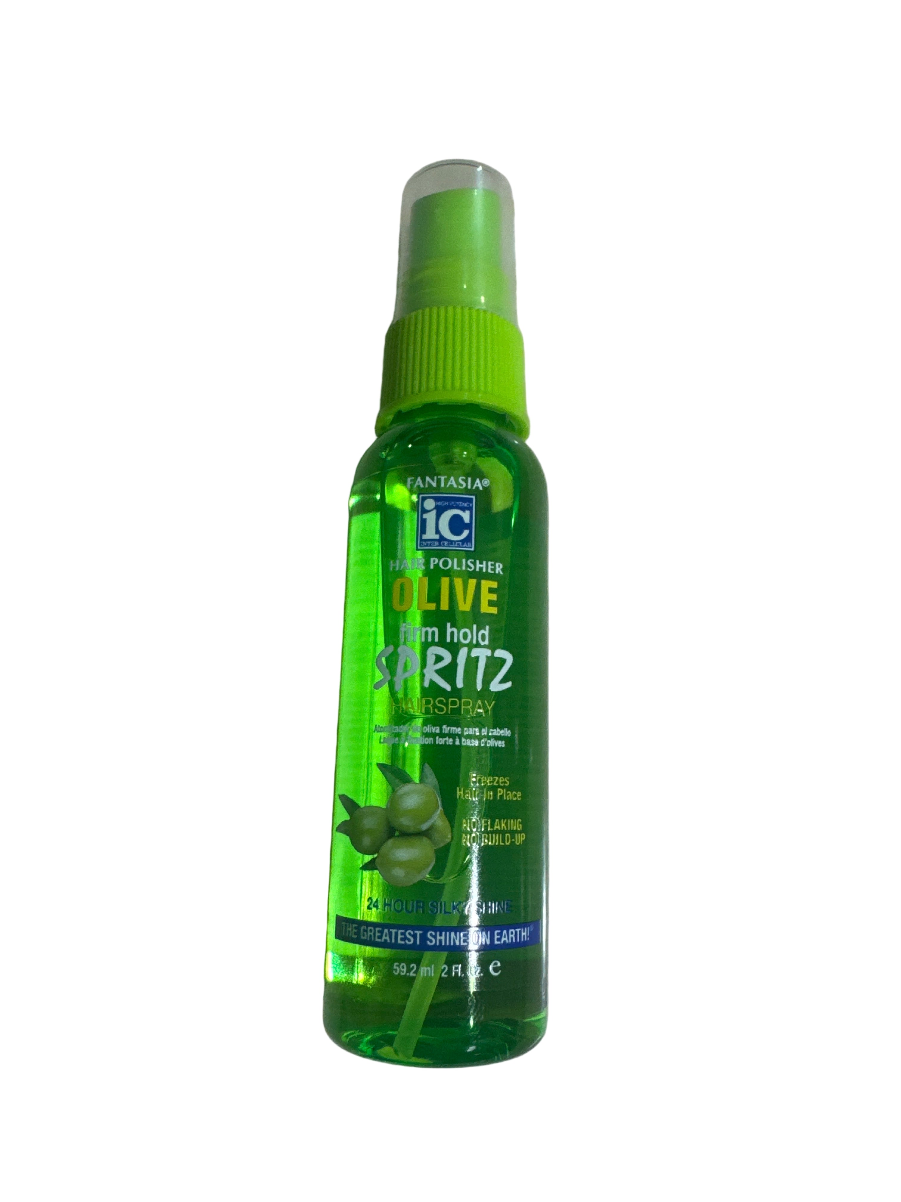 FANTASIA HAIR POLISHER OLIVE FIRM HOLD SPRITZ HAIR SPRAY