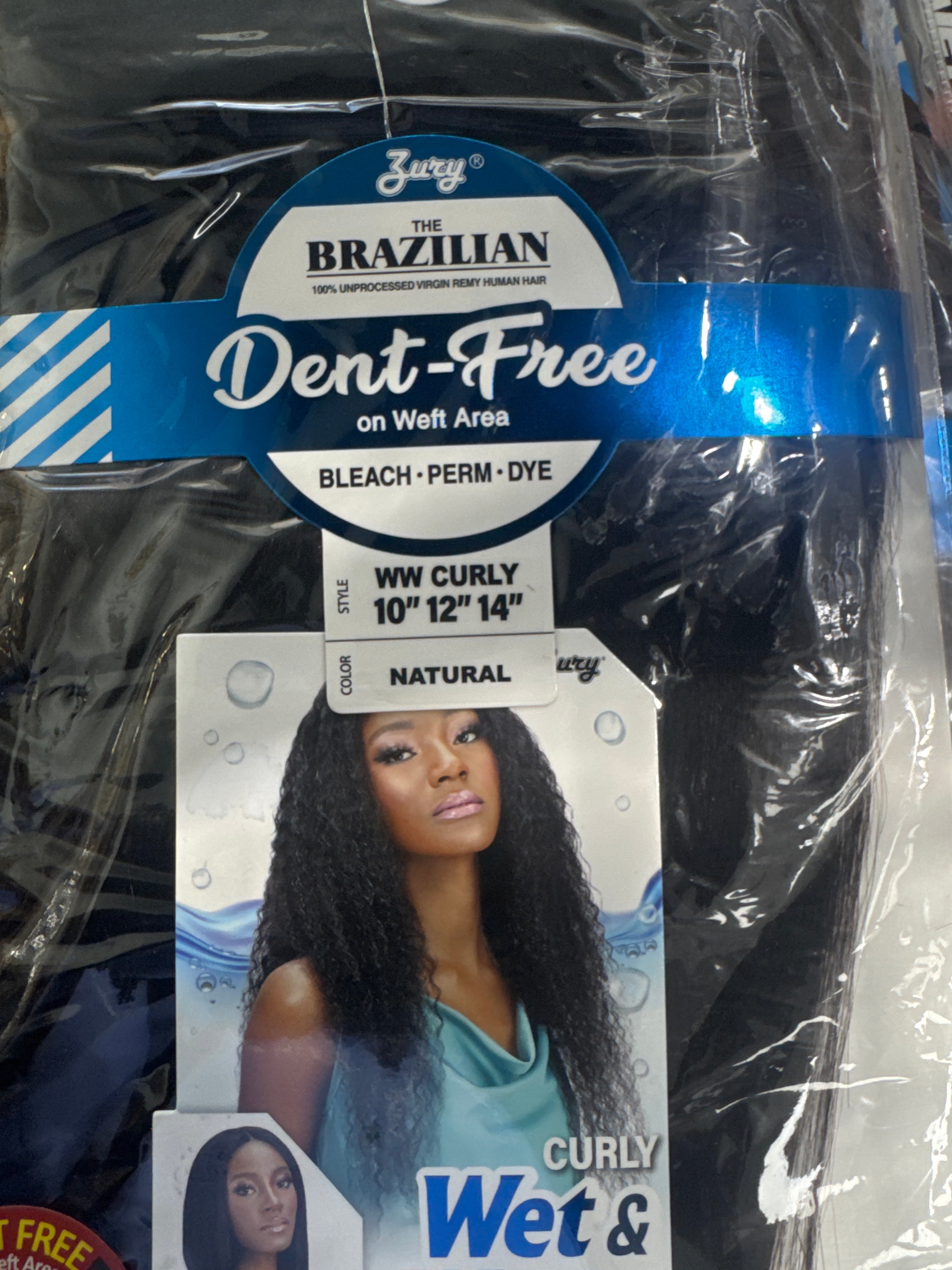 ZURY BRAZILIAN UNPROCESSED HUMAN HAIR