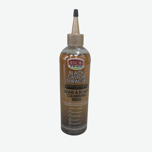 AFRICAN PRIDE BLACK CASTOR BRAID AND SCALP CLEANSING 