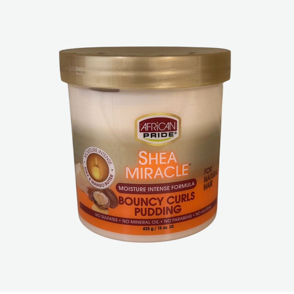 AFRICAN PRIDE SHEA MIRACLE BOUNCY CURLS PUDDING