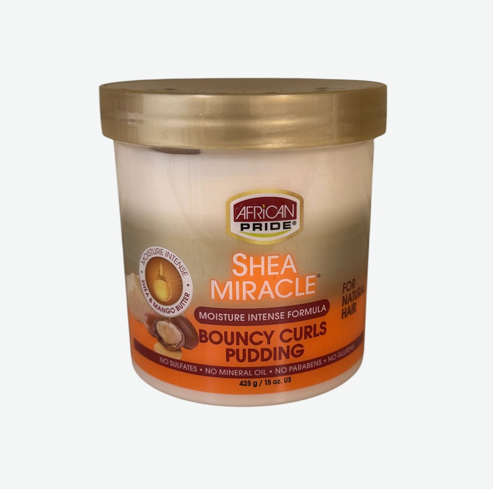AFRICAN PRIDE SHEA MIRACLE BOUNCY CURLS PUDDING