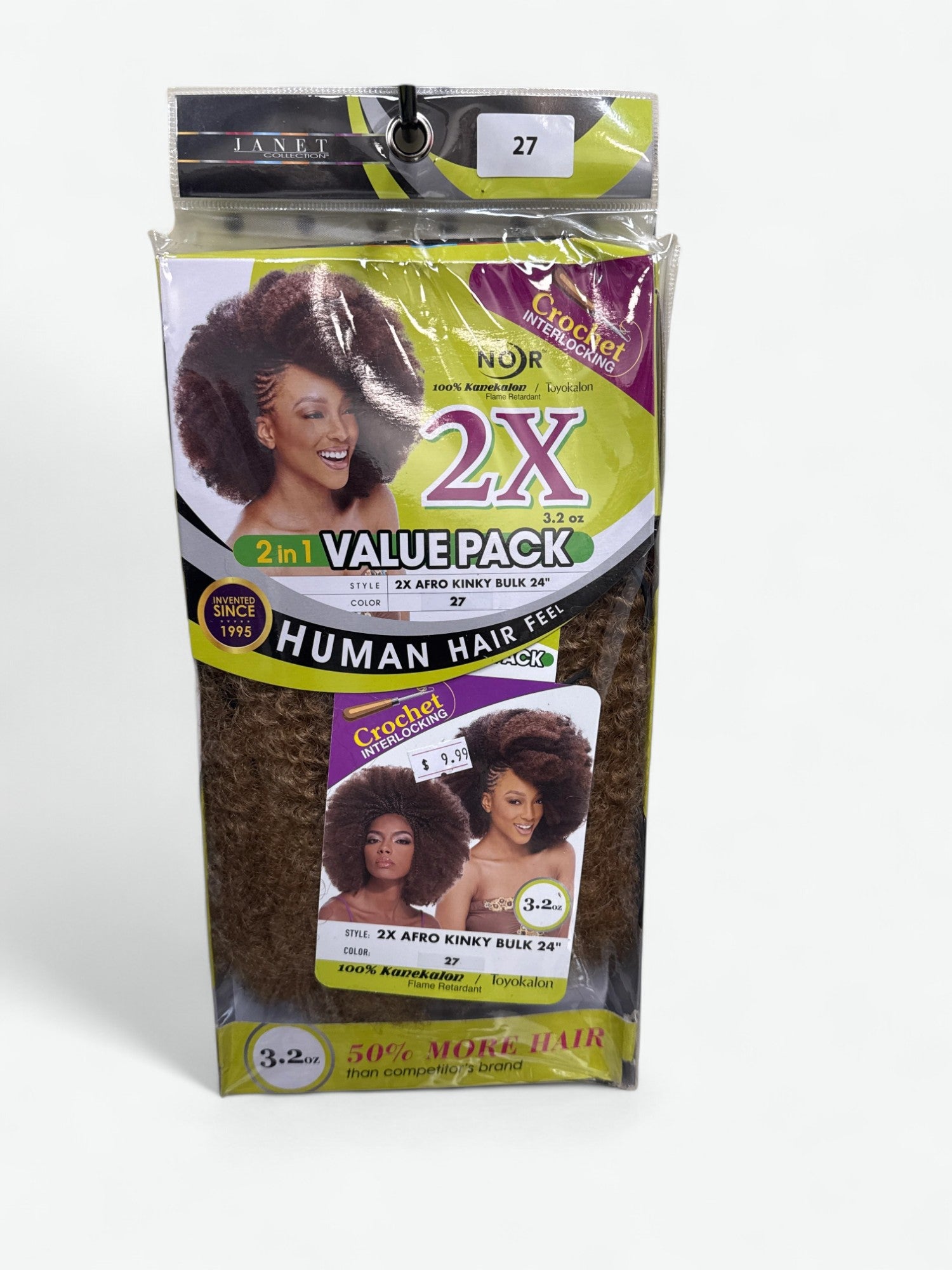 JANET COLLECTION 2X NOR  CROCHET BRAID