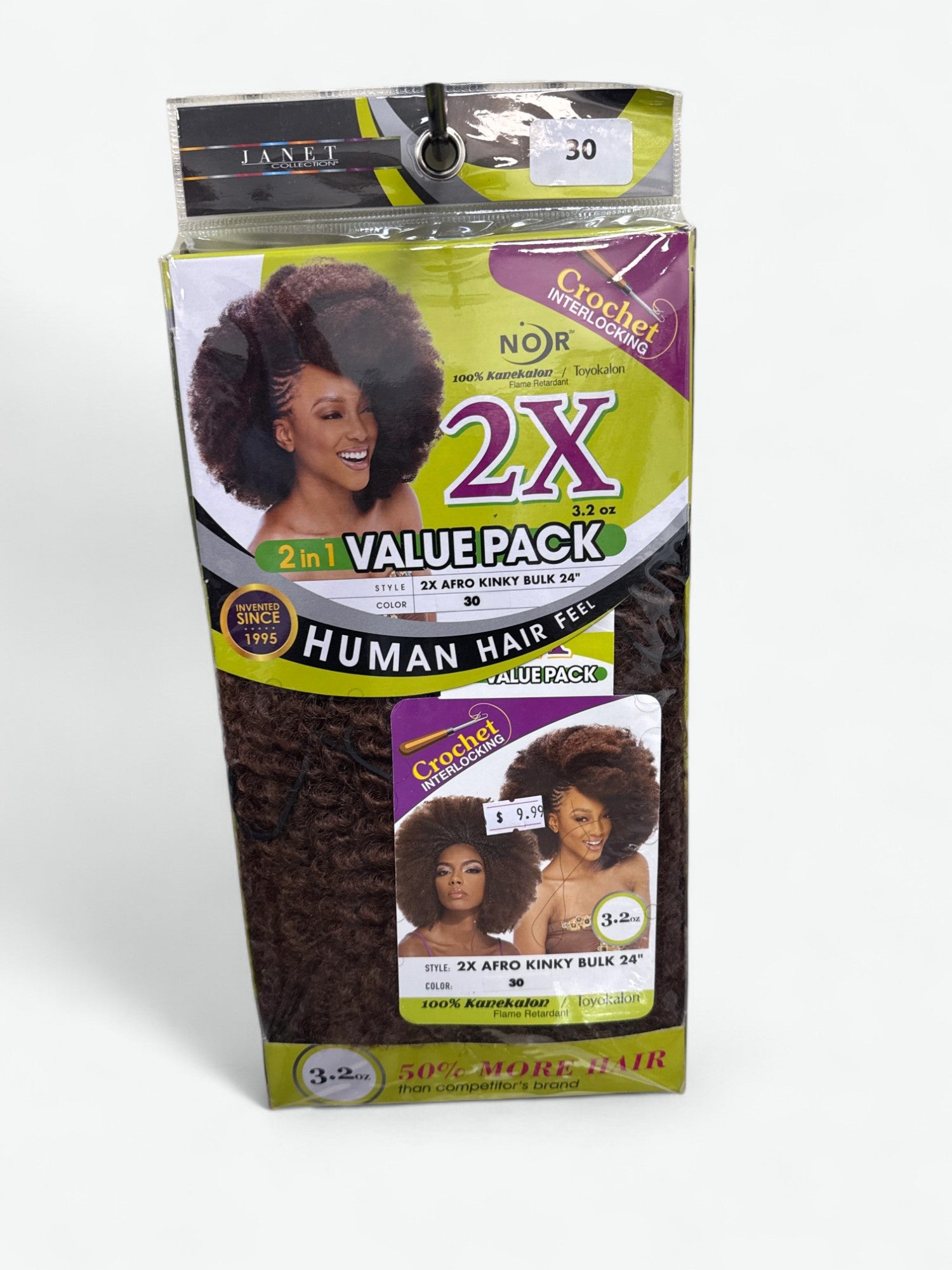 JANET COLLECTION 2X NOR  CROCHET BRAID