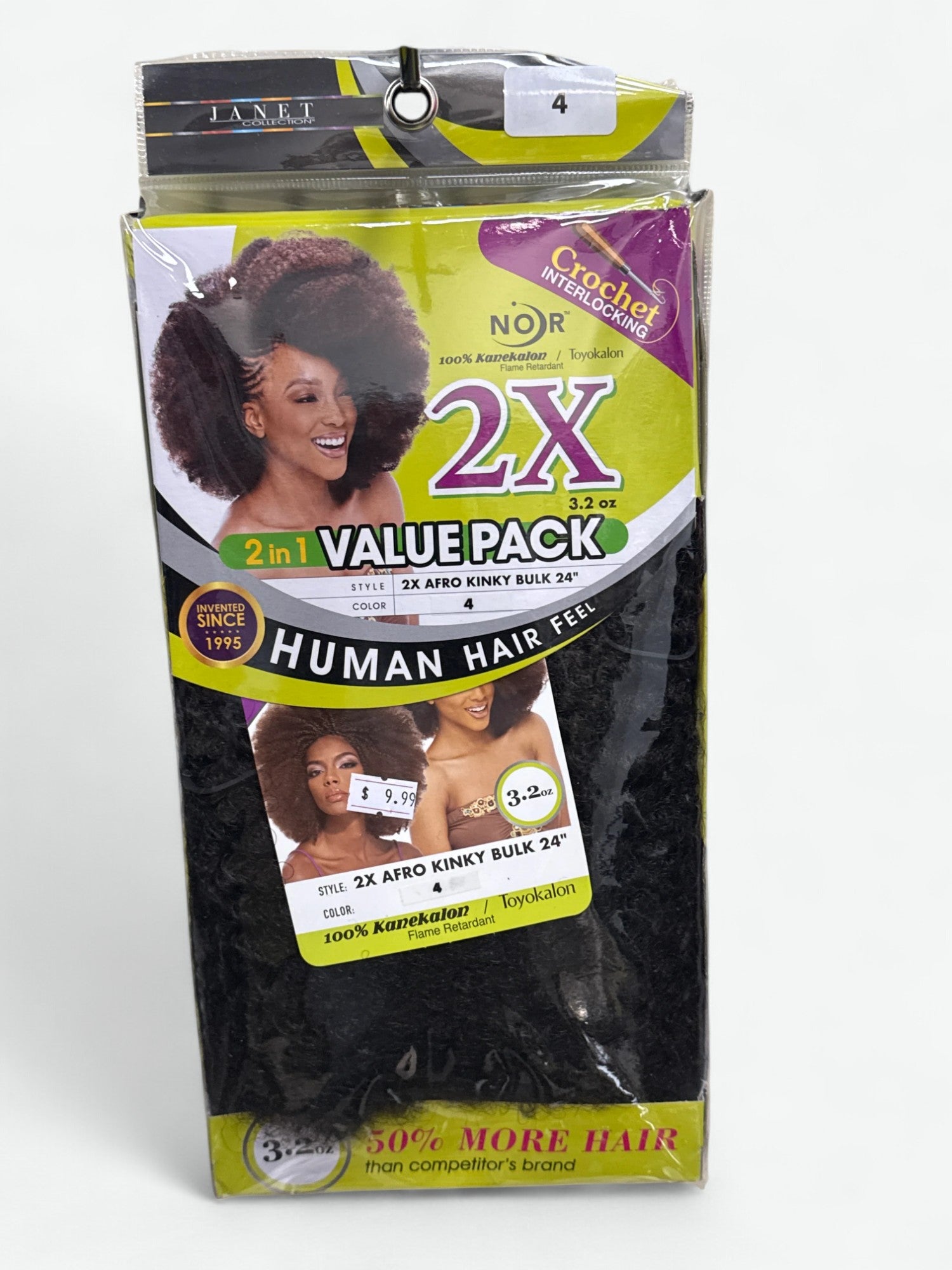 JANET COLLECTION 2X NOR  CROCHET BRAID