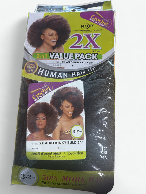 JANET COLLECTION 2X NOR  CROCHET BRAID