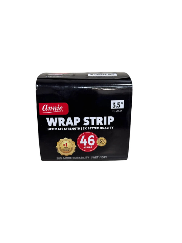 ANNIE WIG WRAP STRIP- 3.5" BLACK