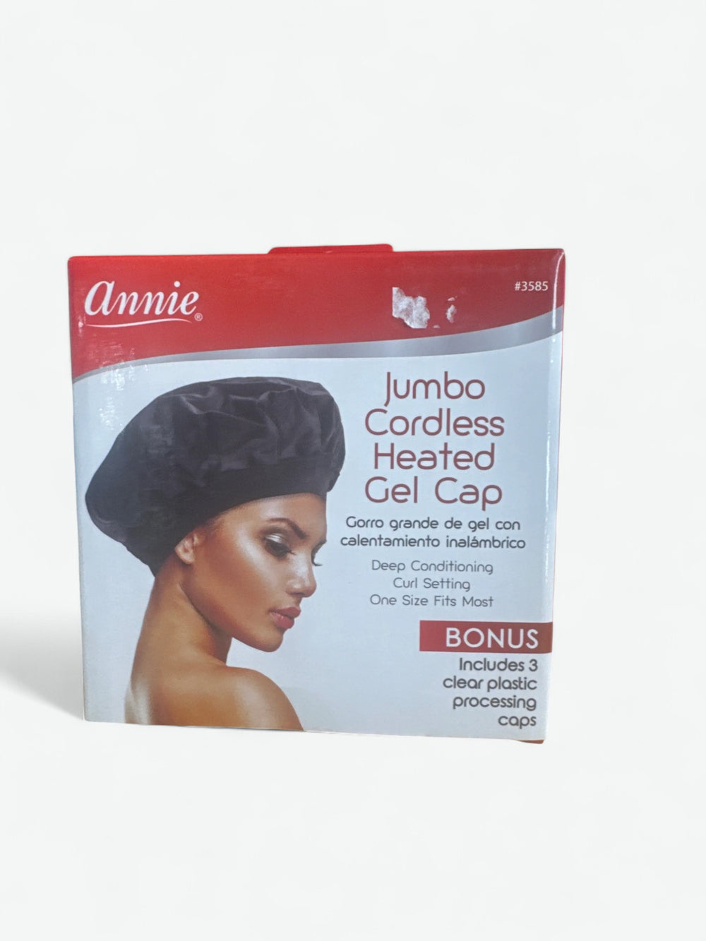 ANNIE JUMBO CORDLESS HEATED GEL CAP