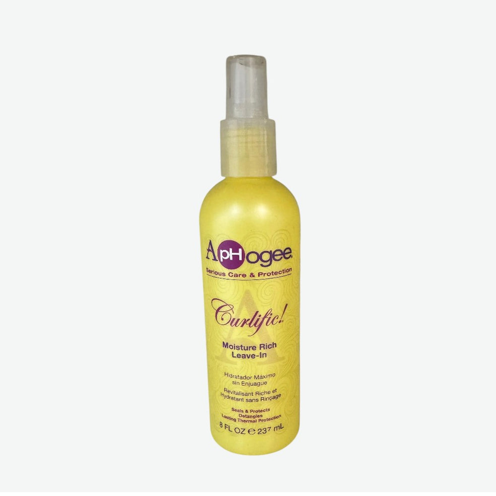 APHOGEE CURLIFIC MOISTURE RICH LEAVE-IN CONDITIONER