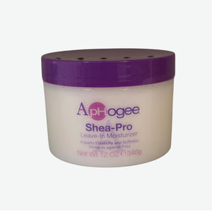 APHOGEE SHEA-PRO LEAVE-IN MOISTURIZER 12oz