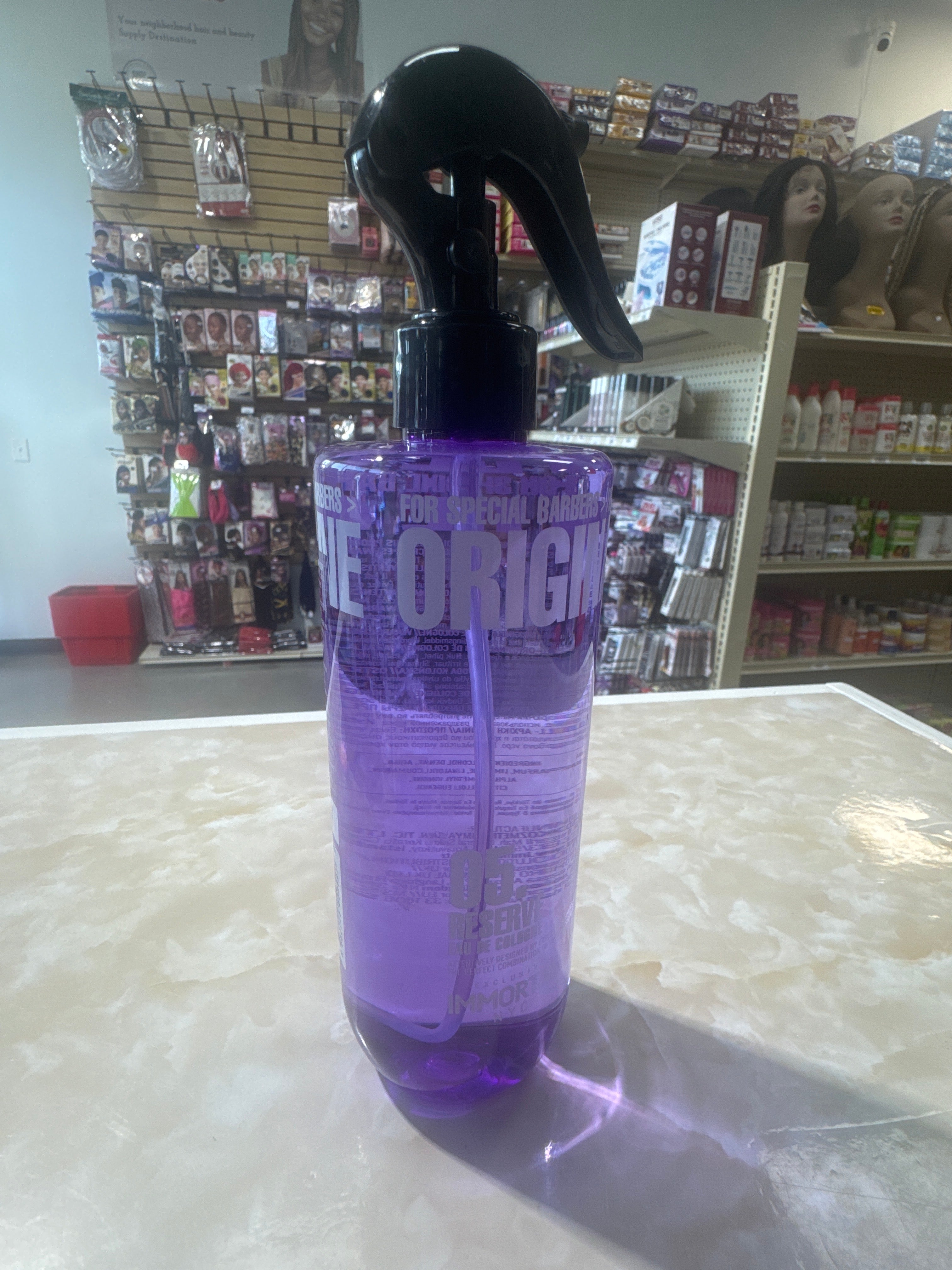 IMMORTALITY NYC  EAU DE COLOGNE FOR BABRBER