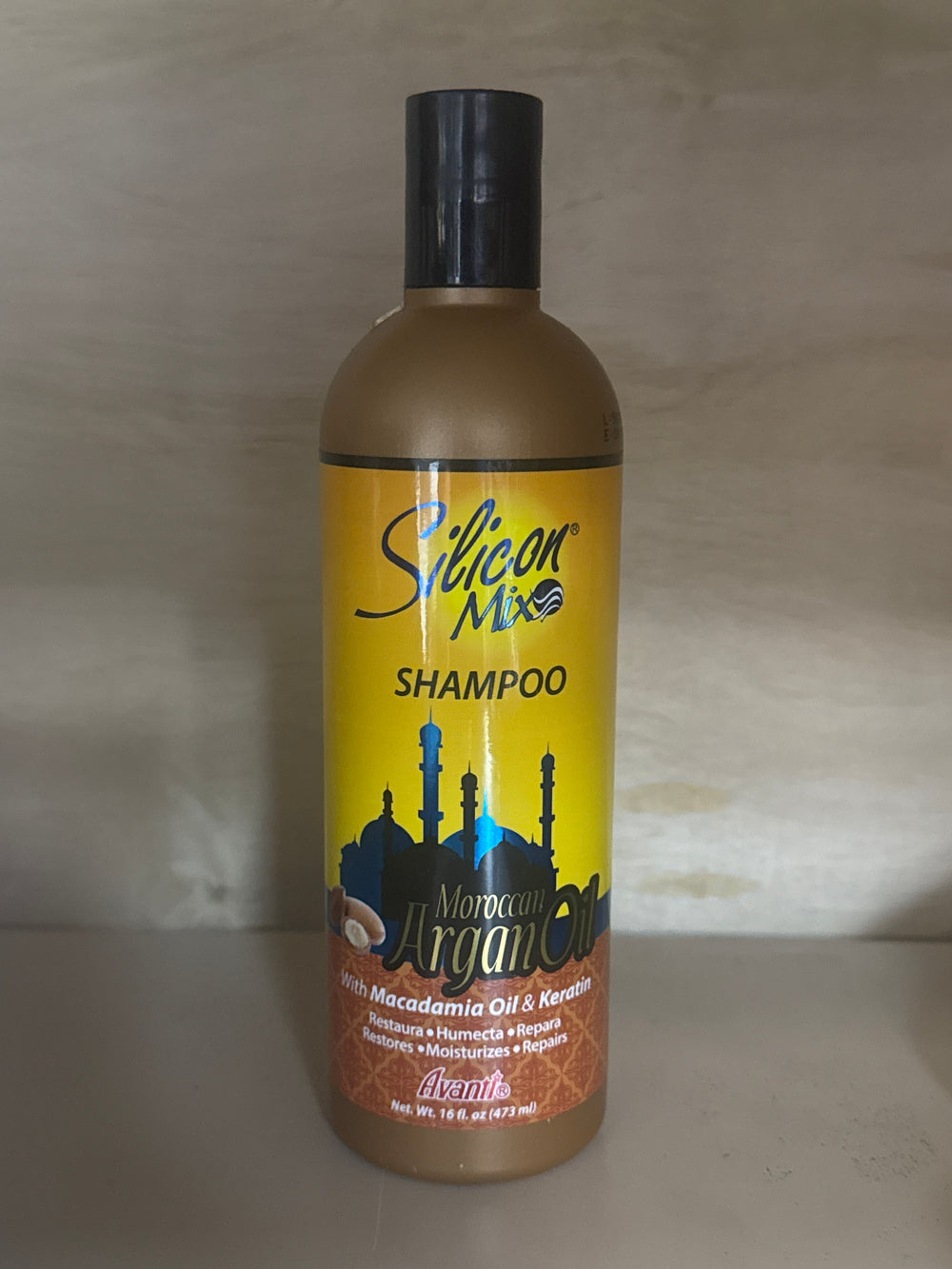 SILICON MIX SHAMPOO WITH MORROCAN ARGAN OIL
