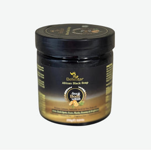 BELLESTAR AFRICAN BLACK SOAP FACE & BODY WASH
