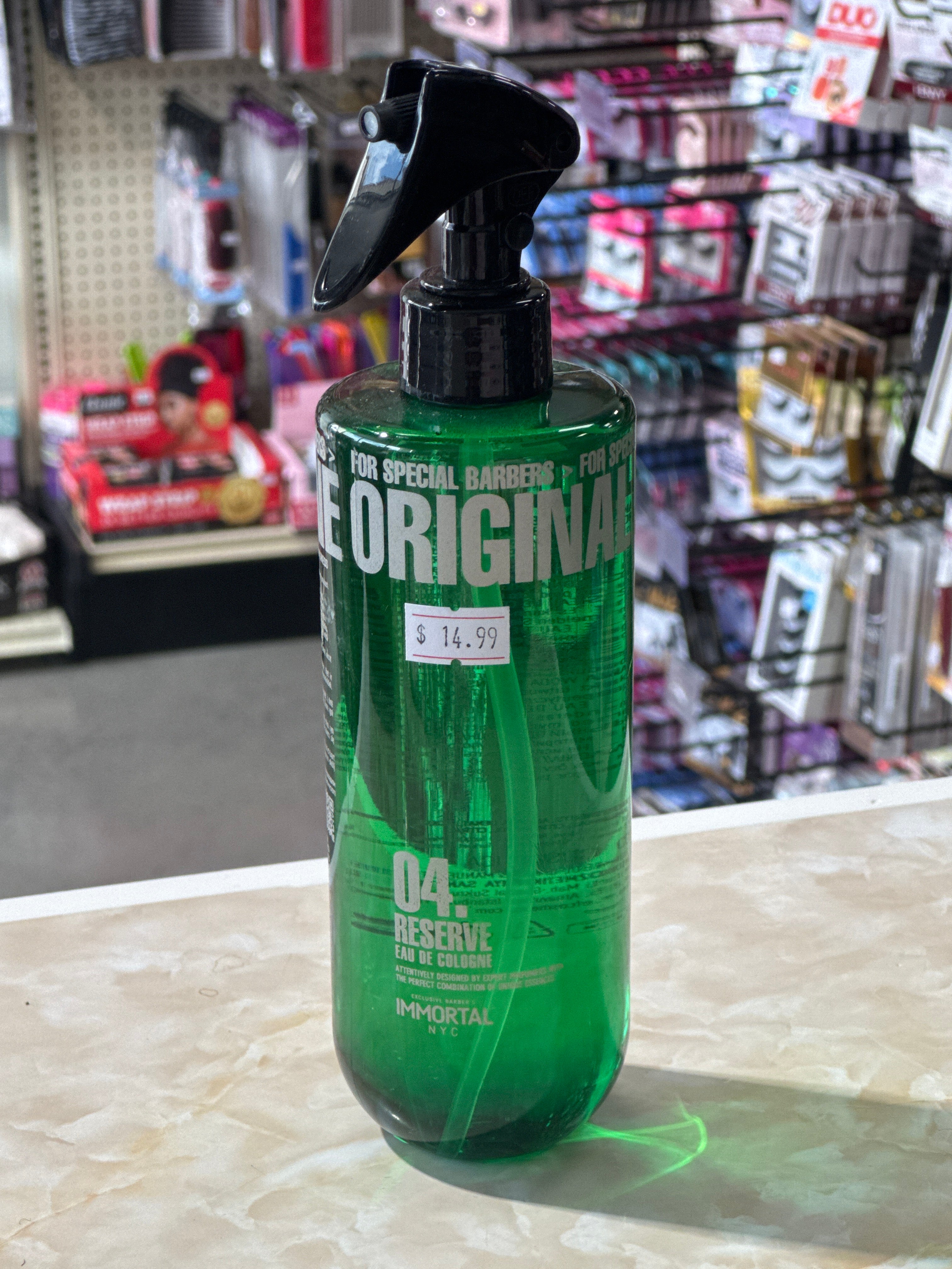 IMMORTALITY NYC  EAU DE COLOGNE FOR BABRBER