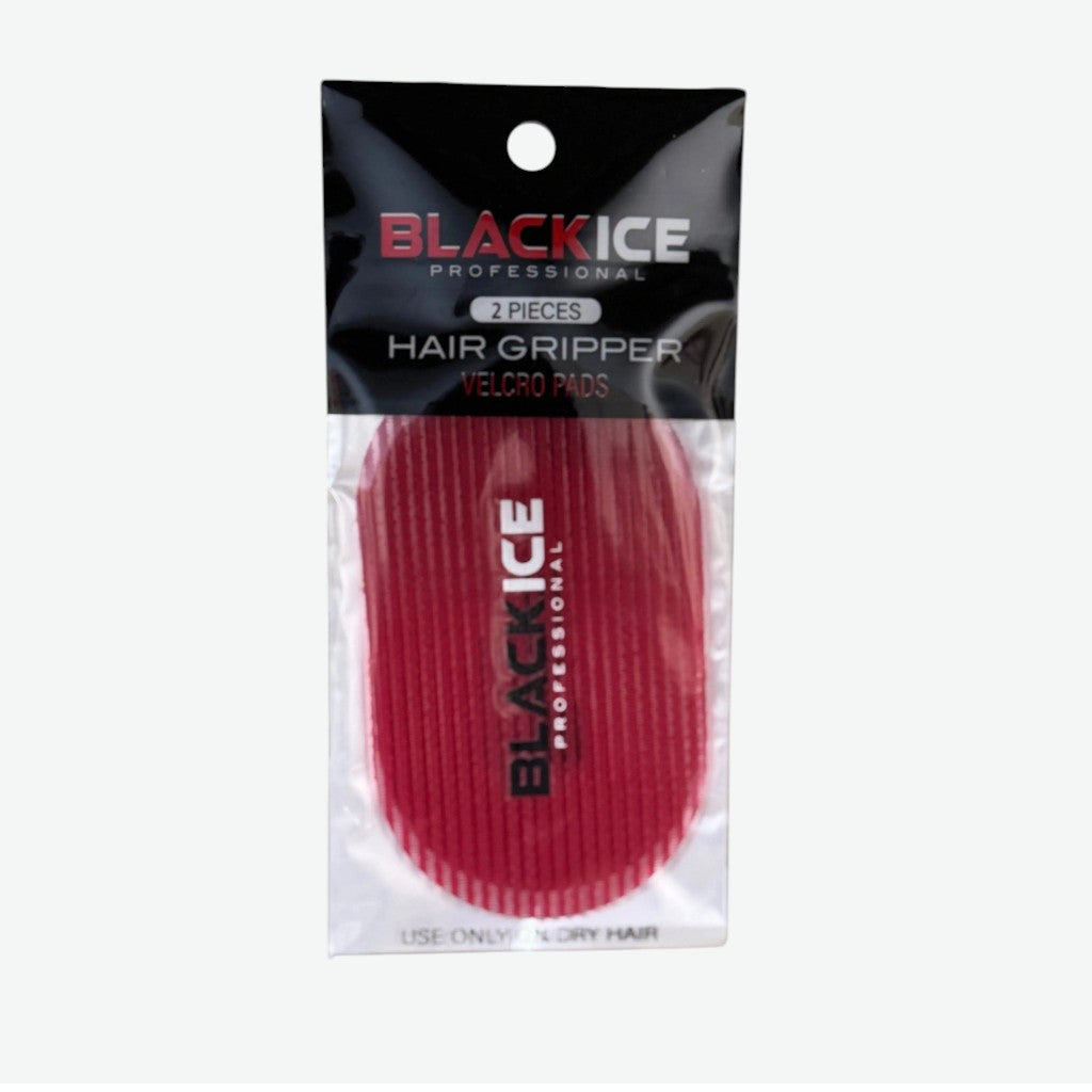 BLACK ICE 2 PIECE HAIR GRIPPER VELCRO PADS