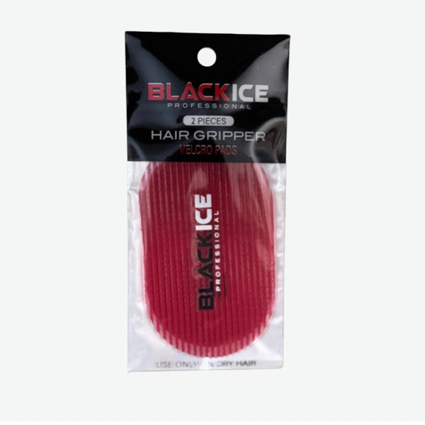 BLACK ICE 2 PIECE HAIR GRIPPER VELCRO PADS