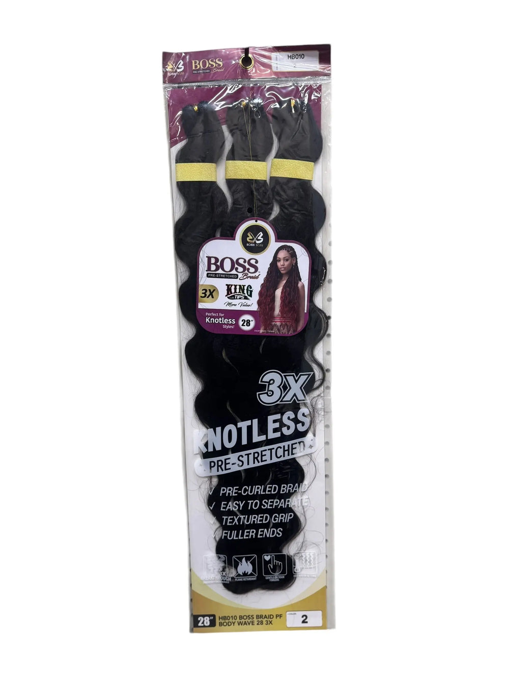 BOBBI BOSS 3XPRE STRETCHED BRAID