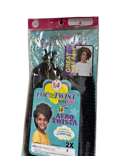 BOBBI BOSS - BOSS KID LOC AND TWIST - 2X AFRO TWIST