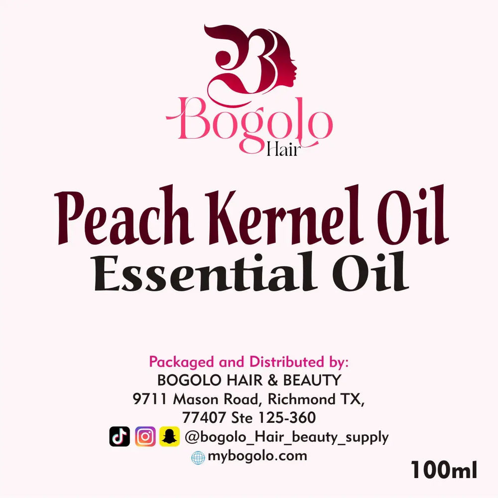 BOGOLO`S ESSENTIALS PEACH KERNEL OIL