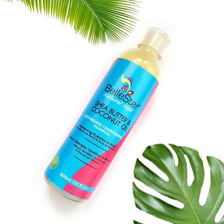 BelleStar 3-In-1 Shea Butter Shampoo With Coconut Oil