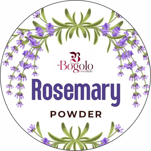 Bogolo Essentials 100% Pure Rosemary Hair Powder