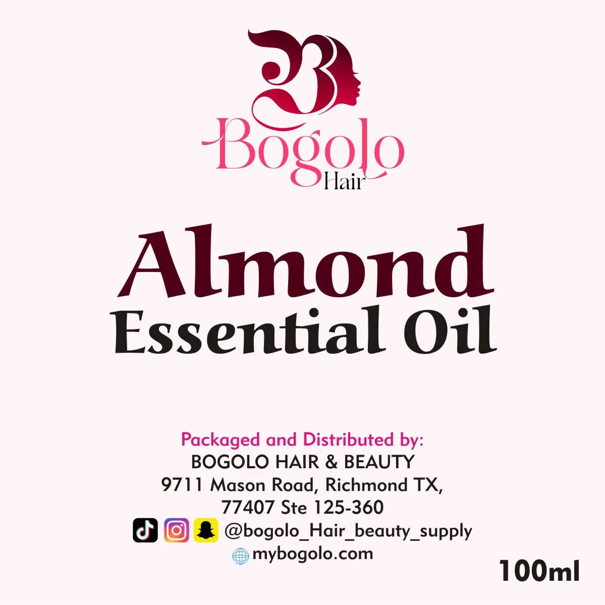 Bogolo Essentials-Almond Oil
