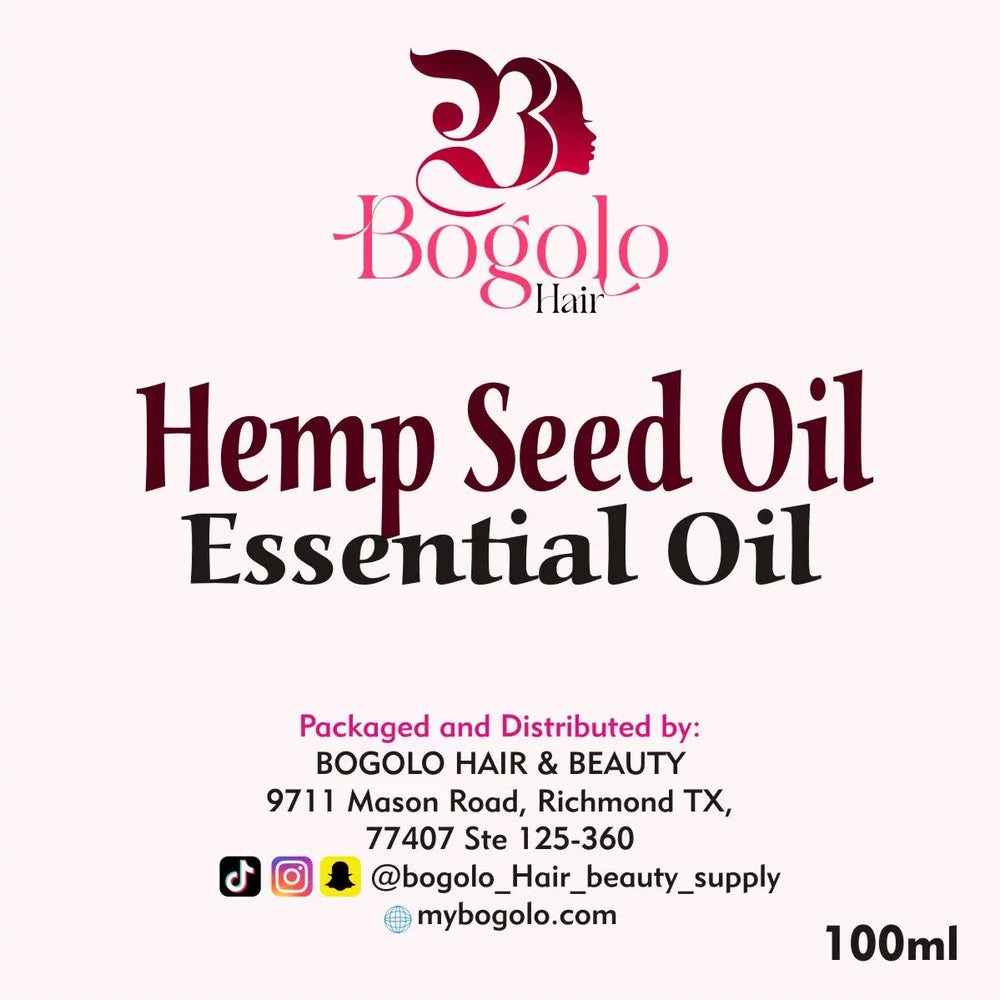 Bogolo Essentials - Hemp Seed Oil