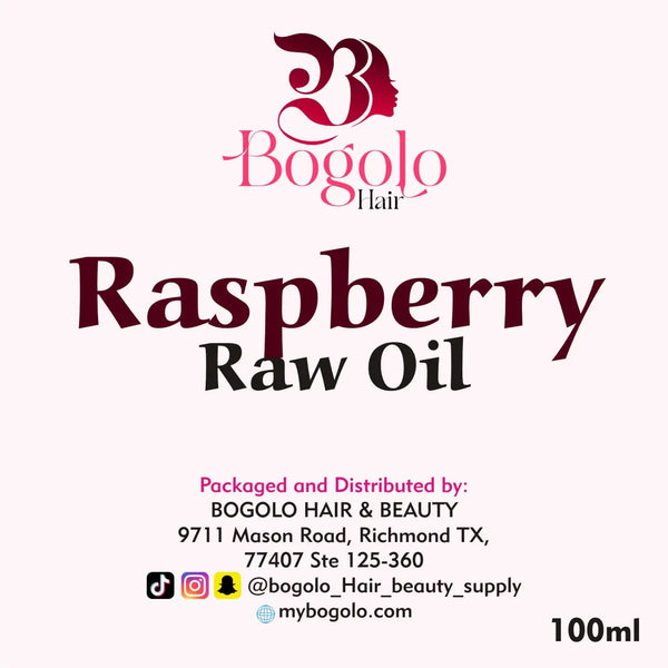 Bogolo Essentials- Raspberry Raw Oil