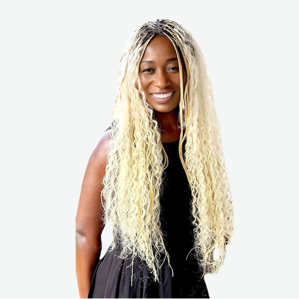 Bogolo's 16" Front Lace Wigs-Boho