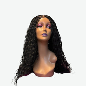 Bogolo's 16" Front Lace Wigs-Boho
