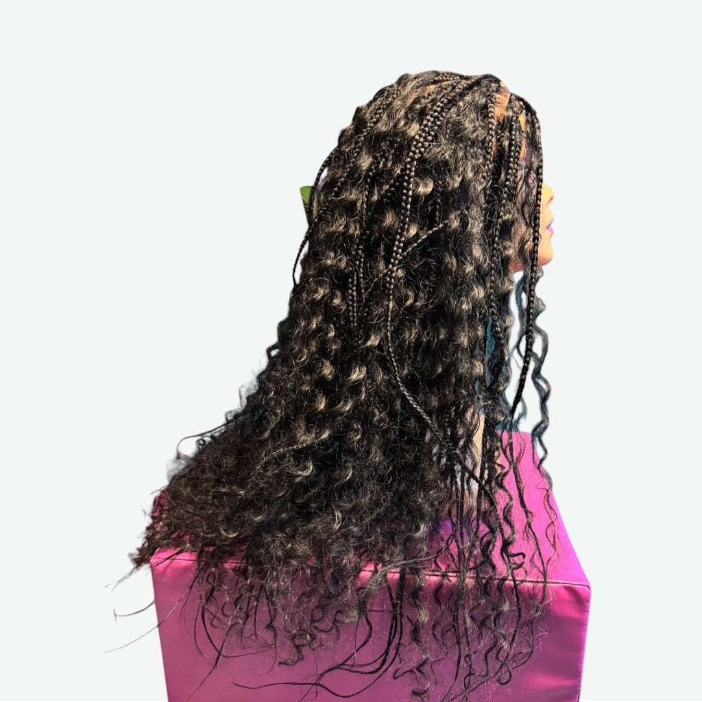 Bogolo's 16" Front Lace Wigs-Boho