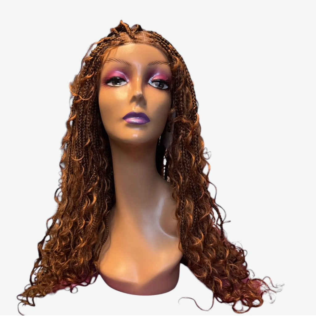 Bogolo's 16" Front Lace Wigs-Boho