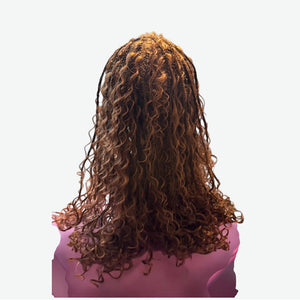 Bogolo's 16" Front Lace Wigs-Boho